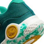 NIKE Men's Basketball Low, Clear Jade Geode Teal Sail Vivid Sulfur, 12