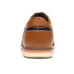 Bruno Marc Men's Mesh Casual Dress Shoes Breathable Oxfords Sneakers LG19008M-2,Size 9.5,Brown-2,SBOX2409M