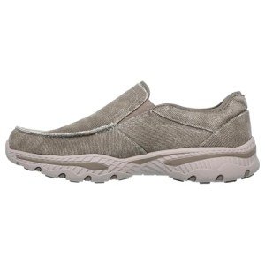 Skechers Men's Relaxed Fit Moccasin in Taupe