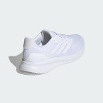 adidas Men's Run Falcon 5 Sneaker, White/White/White, 10