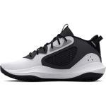 Under Armour UA Lockdown 6 Basketball Shoes, White/Gray