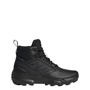 Adidas Men's Leather Mid Walking Shoes, Black/Grey