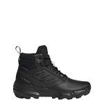 Adidas Men's Leather Mid Walking Shoes, Black/Grey