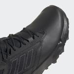 Adidas Men's Leather Mid Walking Shoes, Black/Grey