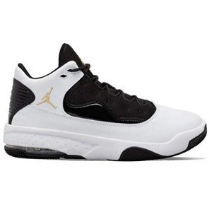 Nike Men's Basketball Shoes - White/Metallic Gold/Black