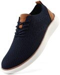 Men's Casual Dress Sneakers – Lightweight Navy Oxfords