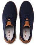 Men's Casual Dress Sneakers – Lightweight Navy Oxfords