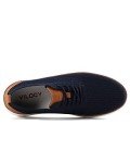 Men's Casual Dress Sneakers – Lightweight Navy Oxfords