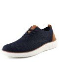 Men's Casual Dress Sneakers – Lightweight Navy Oxfords