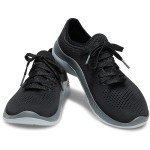 Women's Crocs LiteRide 360 Pacer Sneakers - Black/Grey