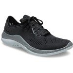Women's Crocs LiteRide 360 Pacer Sneakers - Black/Grey