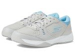 Skechers Women's Viper Court Pickleball Sneakers - Grey/Blue