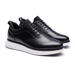 Bruno Marc Men's Black Casual Dress Sneakers, Size 11