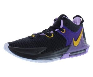 Nike Lebron Witness 7 Basketball Shoes, Black/Gold