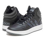 adidas Hoops 3.0 Mid Top Sneakers - Black/Grey