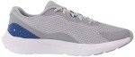 Under Armour Men's Surge 3 Sneakers, Mod Gray/Royal Blue