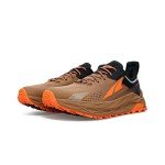 ALTRA Olympus 5 Men's Trail Running Sneakers, Brown