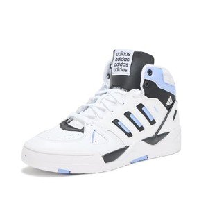 adidas Men's Midcity Low Basketball Sneakers, White/Blue