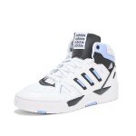adidas Men's Midcity Low Basketball Sneakers, White/Blue