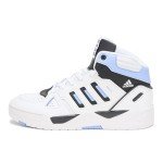 adidas Men's Midcity Low Basketball Sneakers, White/Blue