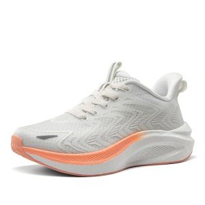 NORTIV 8 Women's Non-Slip Athletic Sneakers - Beige