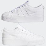adidas Originals Women's Nizza Platform Sneakers - White