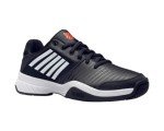 K-Swiss Men's Court Express Tennis Sneakers - Jet Black/White/Orange