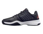 K-Swiss Men's Court Express Tennis Sneakers - Jet Black/White/Orange