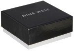 Nine West Women's Silver Crystal Heart Bracelet