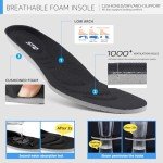 Women's Lightweight All Black Athletic Sneakers
