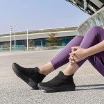SHULOOK Women's Lightweight Slip-On Walking Sneakers