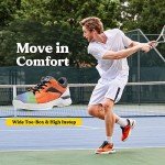 FitVille Men's Wide Pickleball & Tennis Shoes