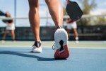 HEAD Women's Motion Pro Pickleball Sneakers - White/Blueberry