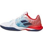 Babolat Men's Jet Mach 3 Tennis Shoes - White/Estate