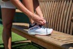 HEAD Women's Motion Pro Pickleball Sneakers - White/Blueberry