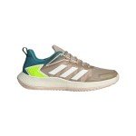 adidas Women's Defiant Speed Sneakers - Beige/White/Lemon