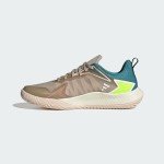 adidas Women's Defiant Speed Sneakers - Beige/White/Lemon