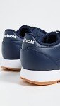 Reebok Classic Leather Sneakers - Vector Navy/White