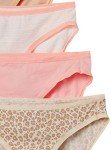 Amazon Essentials Women's Cotton Bikini Briefs Pack of 6