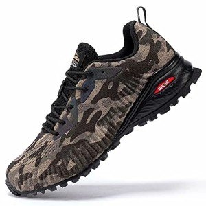 Kricely Men's Camo Trail Running Sneakers Size 10.5