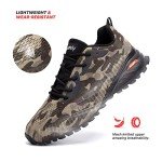 Kricely Men's Camo Trail Running Sneakers Size 10.5