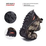 Kricely Men's Camo Trail Running Sneakers Size 10.5