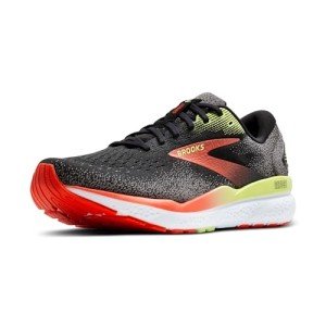 Brooks Ghost 16 Men's Running Shoe - Black/Red/Green