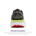 Brooks Ghost 16 Men's Running Shoe - Black/Red/Green