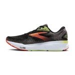 Brooks Ghost 16 Men's Running Shoe - Black/Red/Green