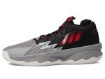 Adidas Dame 8 Unisex Basketball Shoes - Grey/Red/Black