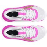 Under Armour Jet '23 Sneakers, White/Vivid Magenta