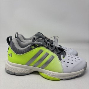 Adidas Women's Court Pickleball Shoes - White/Lemon