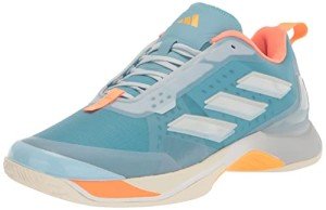 adidas Women’s Avacourt Blue/White Tennis Shoes