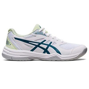 ASICS Women's Upcourt 5 Volleyball Sneakers - White/Ink Teal